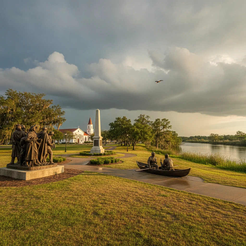 Acadian Odyssey Monument Park, Louisiana