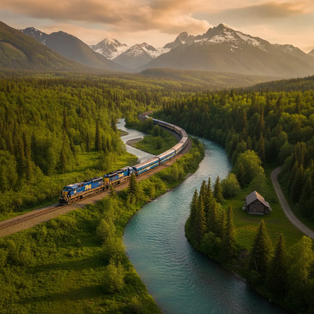 Alaska Railroad Scenic Route (Anchorage to Seward), Alaska