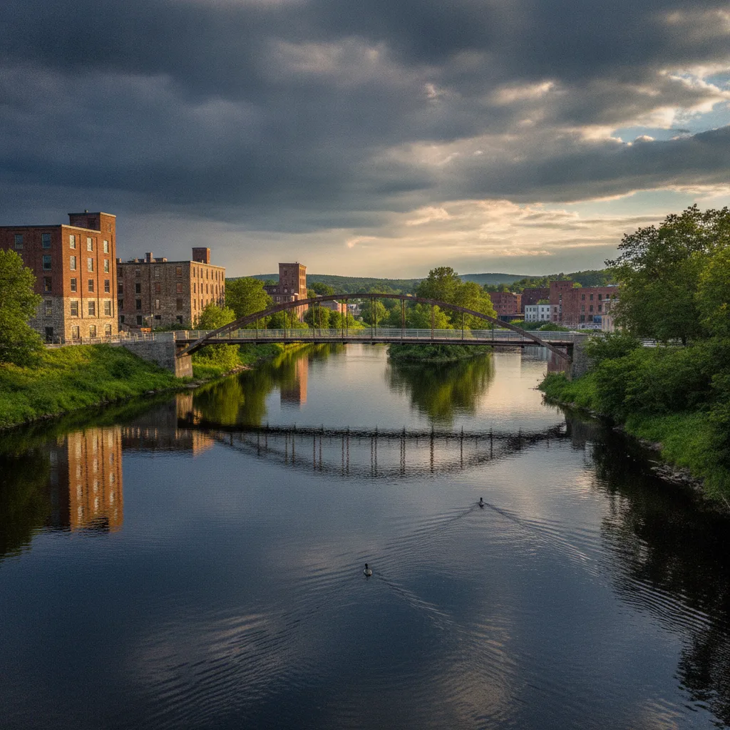 Androscoggin Riverwalk, Maine
