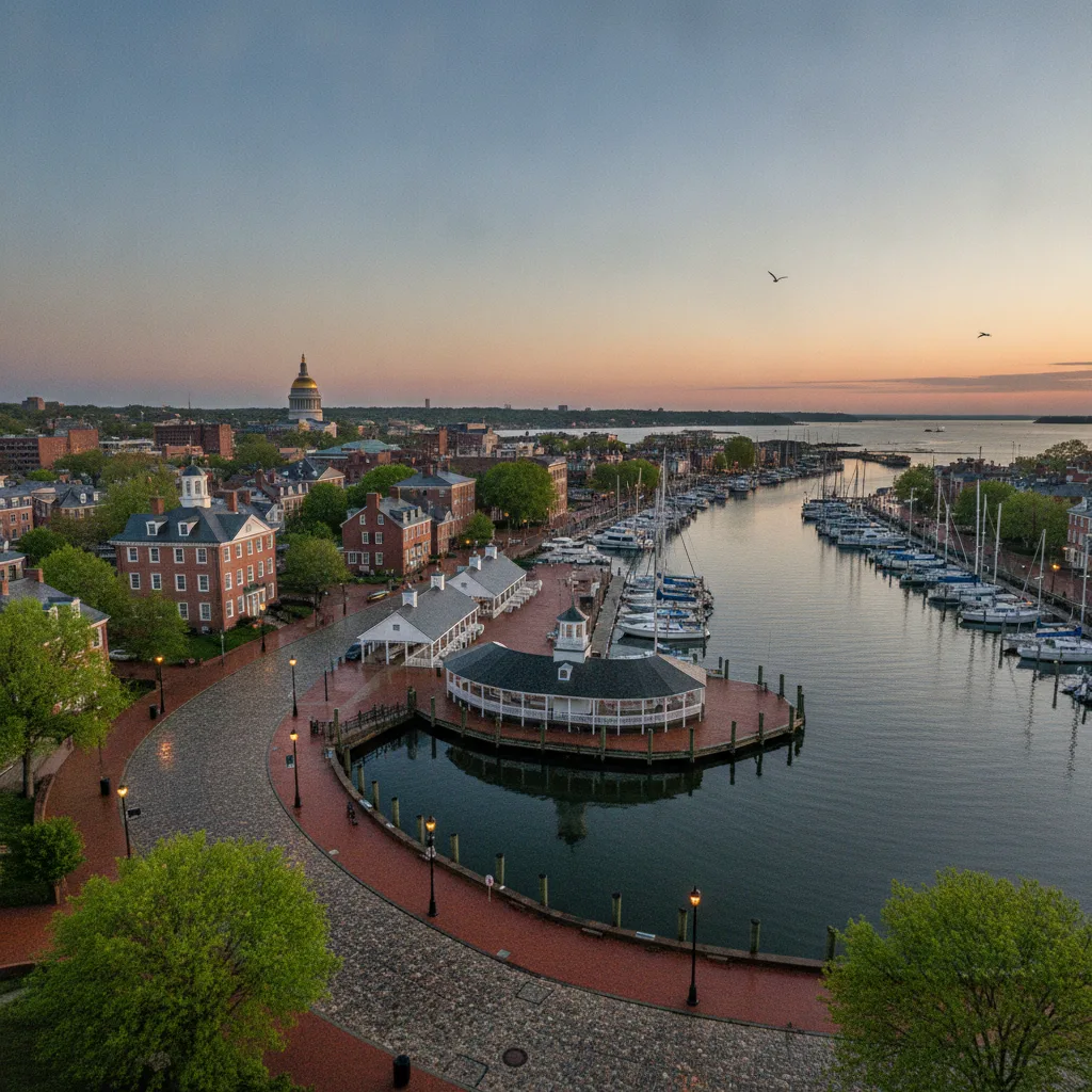 Annapolis City Dock, Maryland