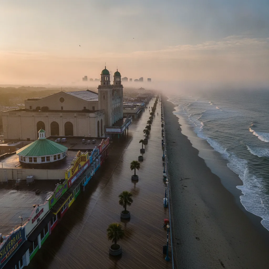 Asbury Park Boardwalk, New Jersey