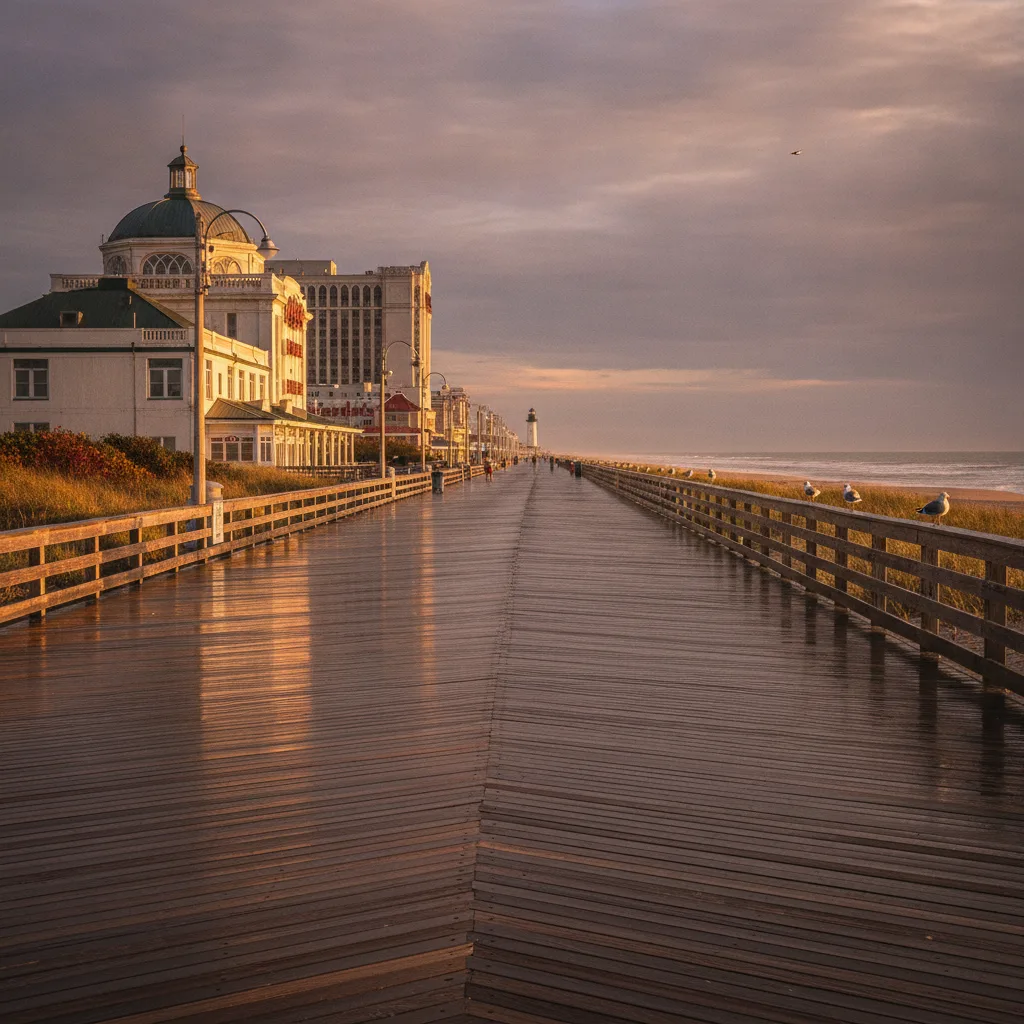 Atlantic City Boardwalk, New Jersey
