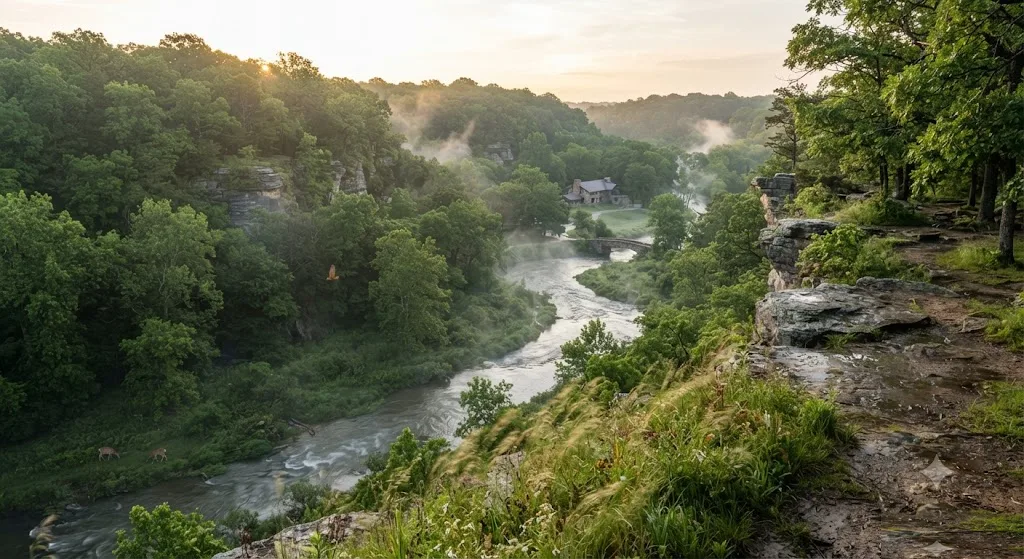 Backbone State Park, Iowa