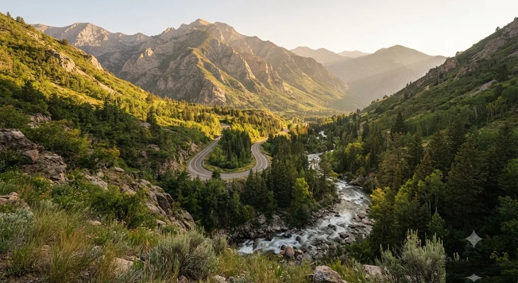 Big Cottonwood Canyon Scenic Byway, Utah