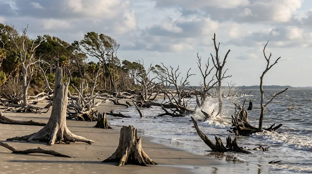 Boneyard Beach, Bulls Island, South Carolina