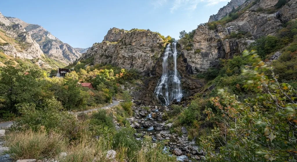 Bridal Veil Falls, Utah