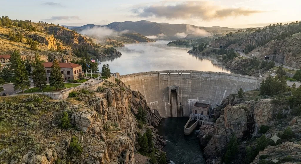 Buffalo Bill Dam, Wyoming