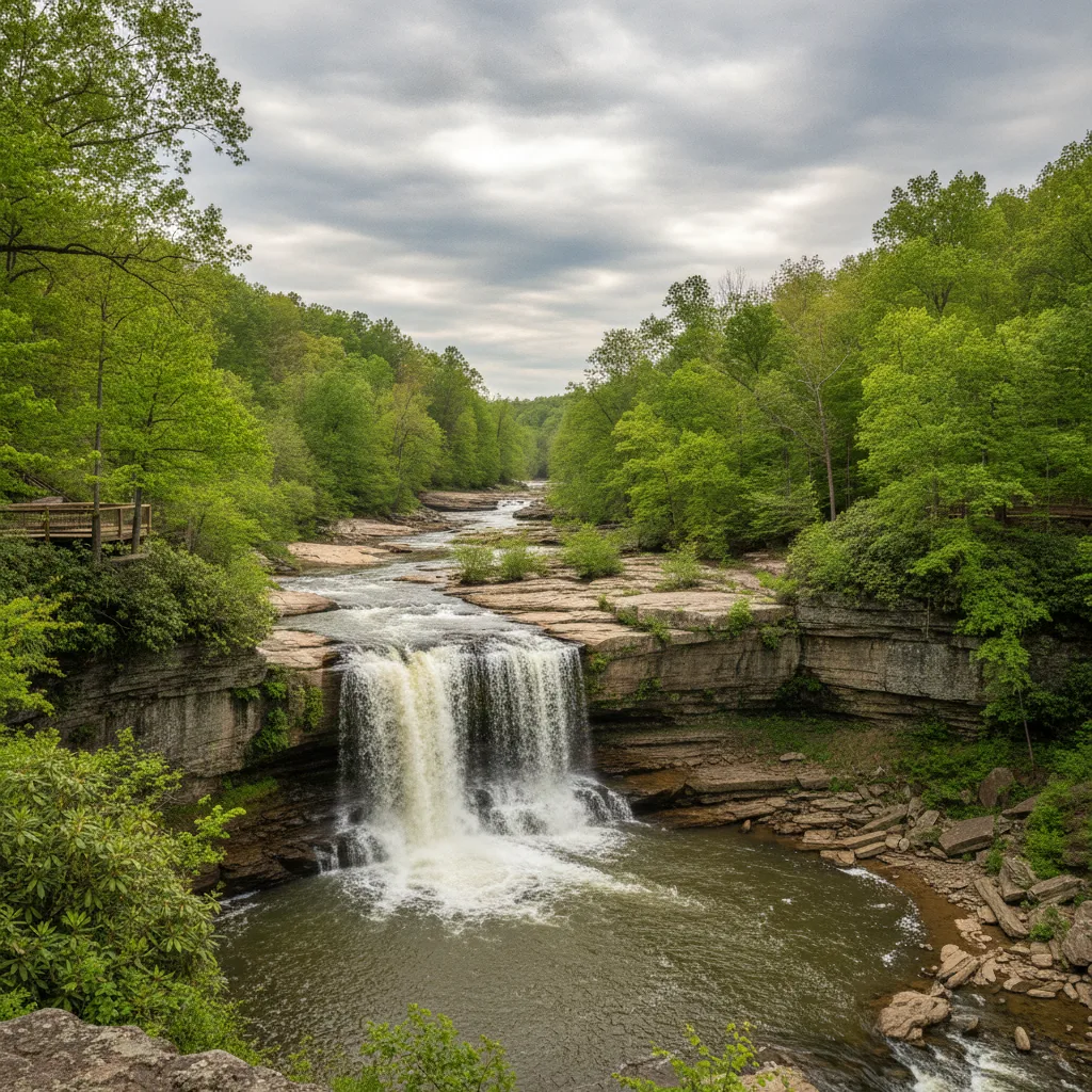 Burgess Falls State Park, Tennessee