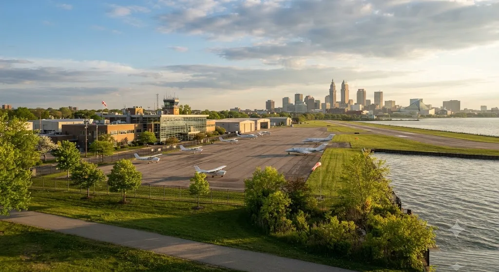 Burke Lakefront Airport, Ohio