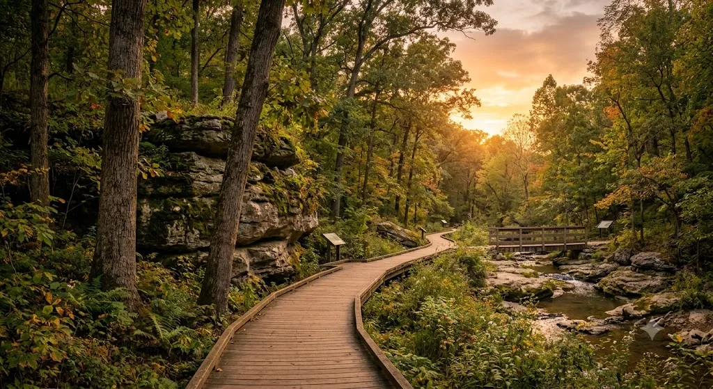 Burr Oak Woods Conservation Area, Missouri