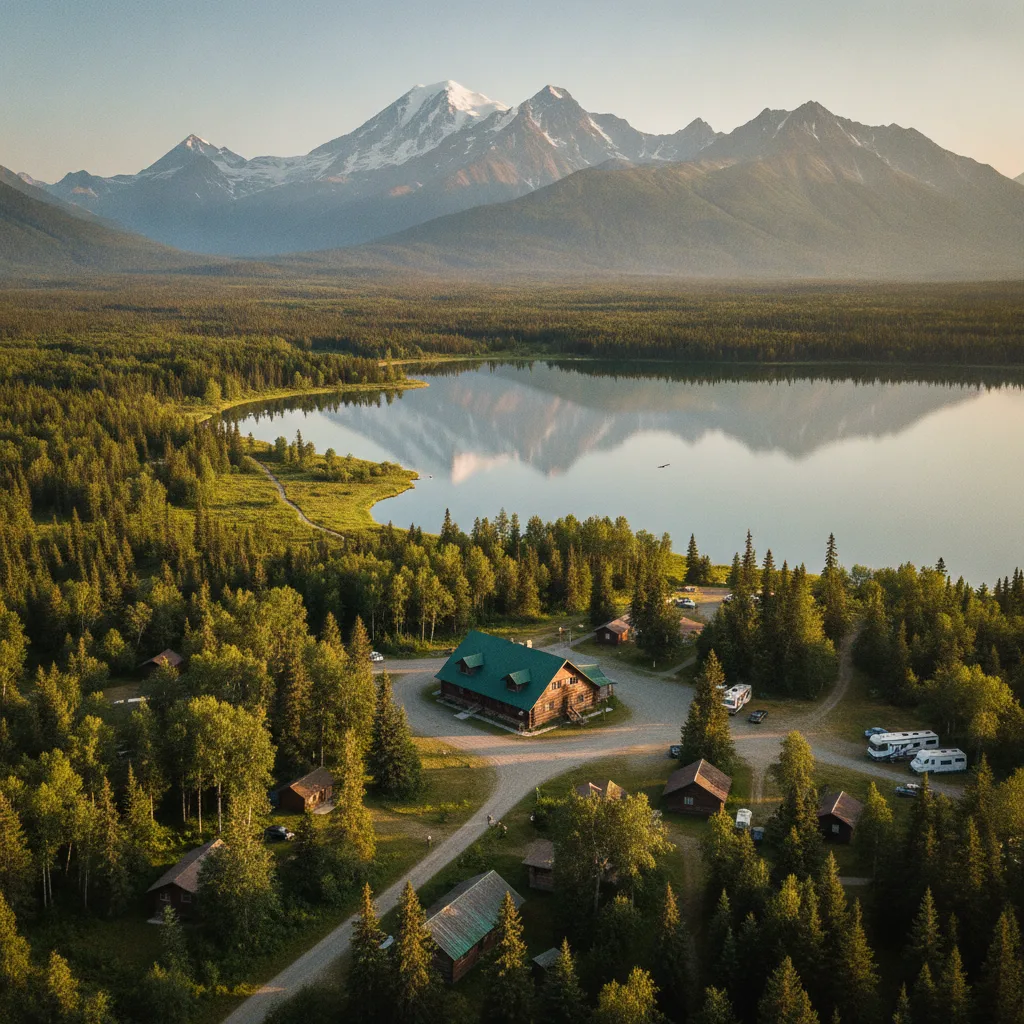 Byers Lake Campground, Alaska