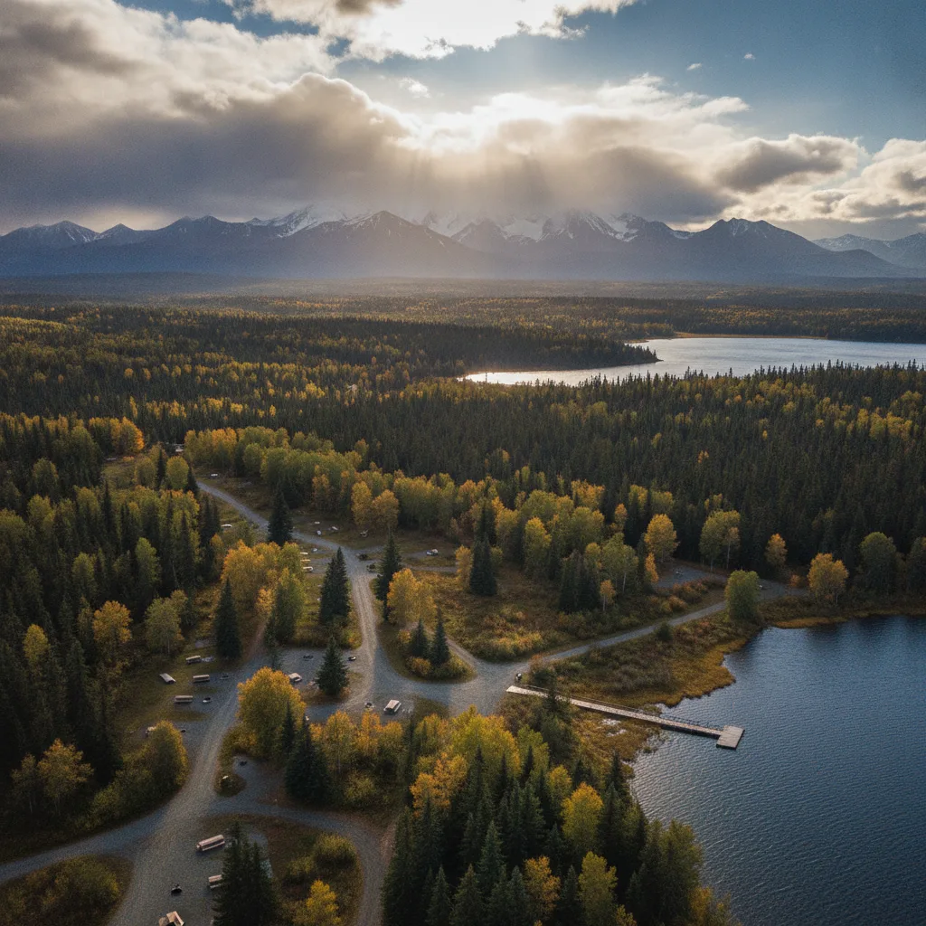 Byers Lake Campground & Trail, Alaska