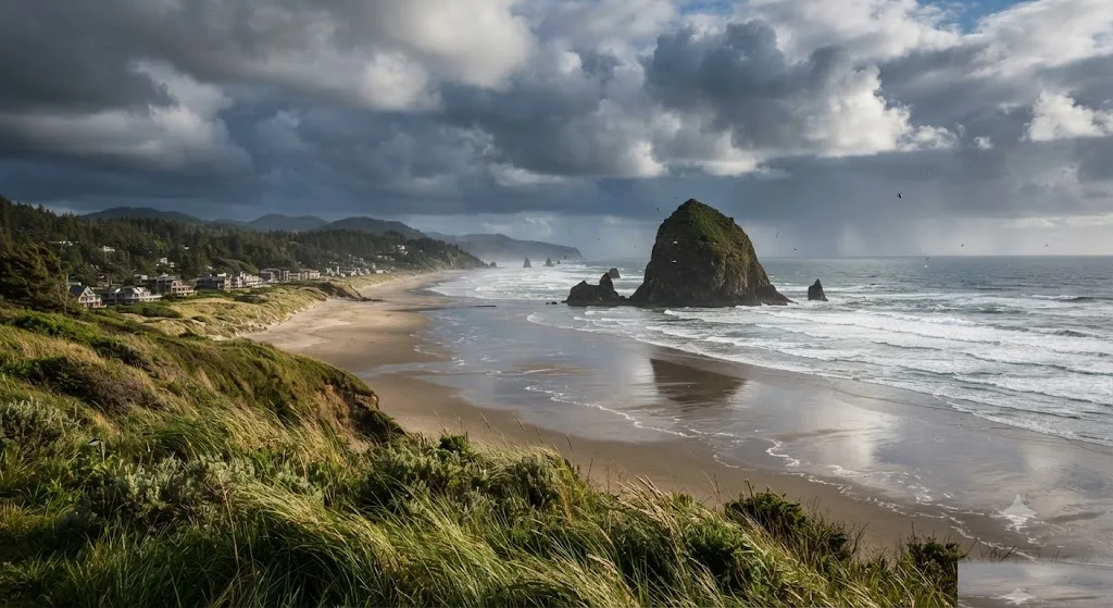 Cannon Beach & Haystack Rock, Oregon