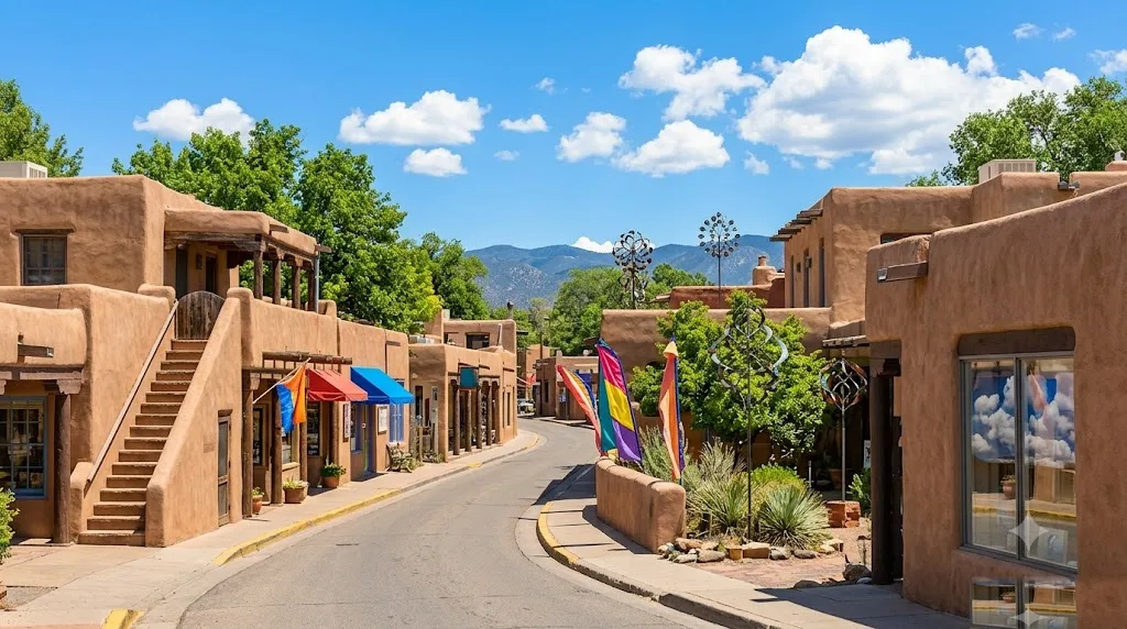 Canyon Road, New Mexico