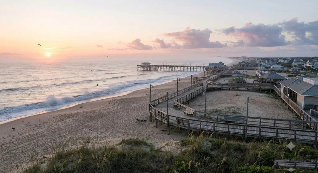 Carolina Beach Boardwalk, North Carolina