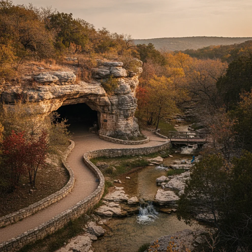 Cascade Caverns, Texas