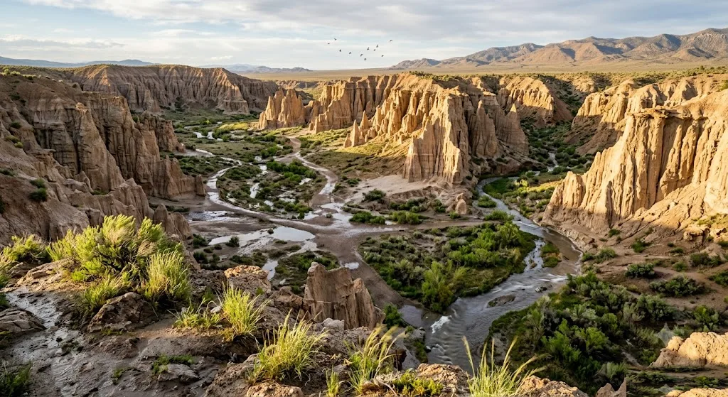 Cathedral Gorge State Park, Nevada