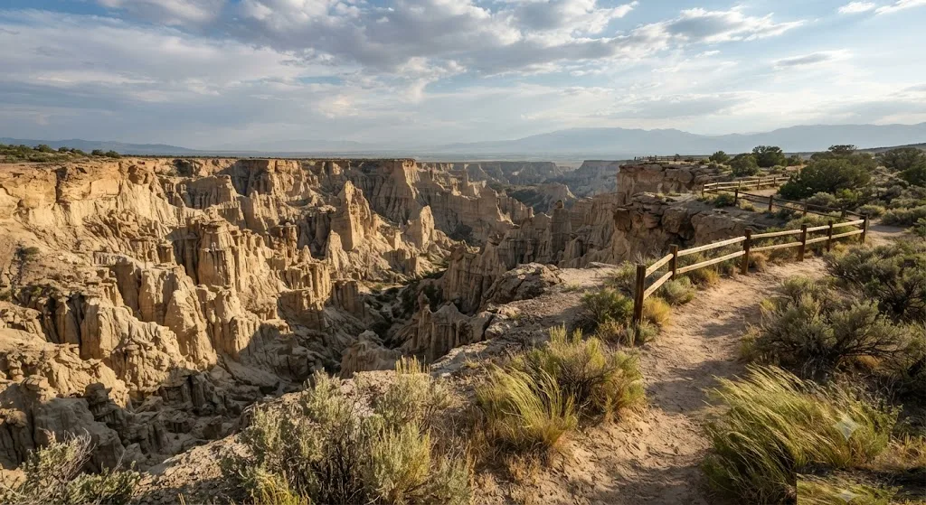 Cathedral Gorge State Park Overlooks, Nevada