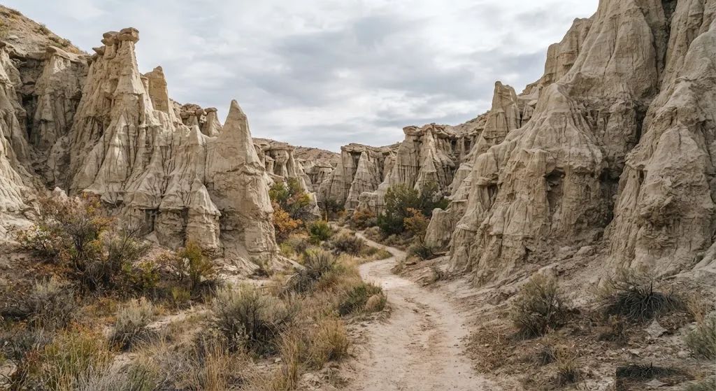 Cathedral Gorge State Park Trails, Nevada