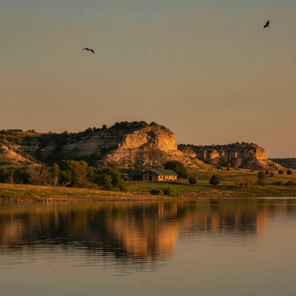 Cedar Bluff State Park, Kansas