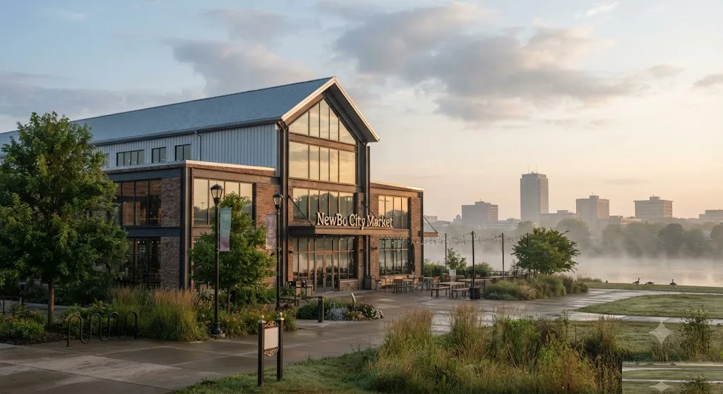Cedar Rapids' NewBo City Market, Iowa
