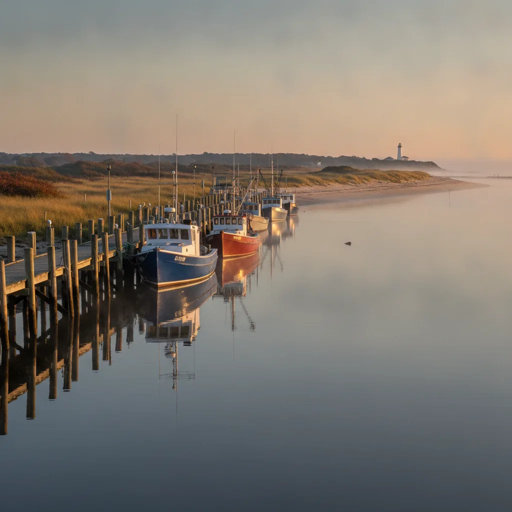 Chatham Fish Pier, Massachusetts