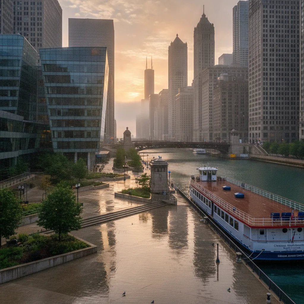 Chicago Architecture Foundation Center River Cruise, Illinois