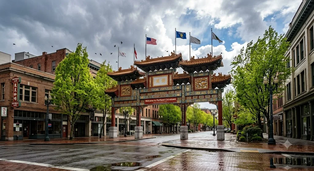 Chinatown Gate (Portland), Oregon