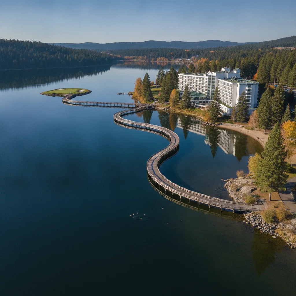 Coeur d'Alene Resort Boardwalk, Idaho