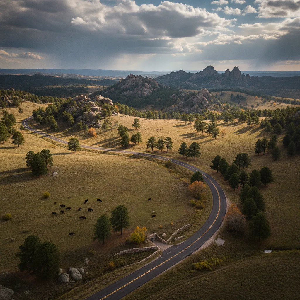 Custer State Park Wildlife Loop Road, South Dakota