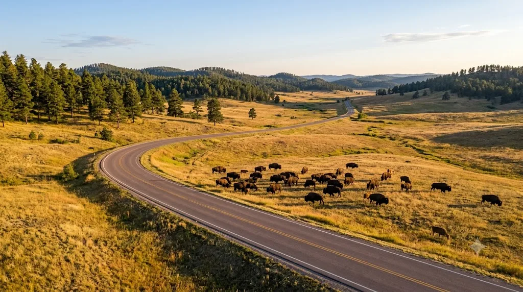 Custer Wildlife Loop Road, South Dakota