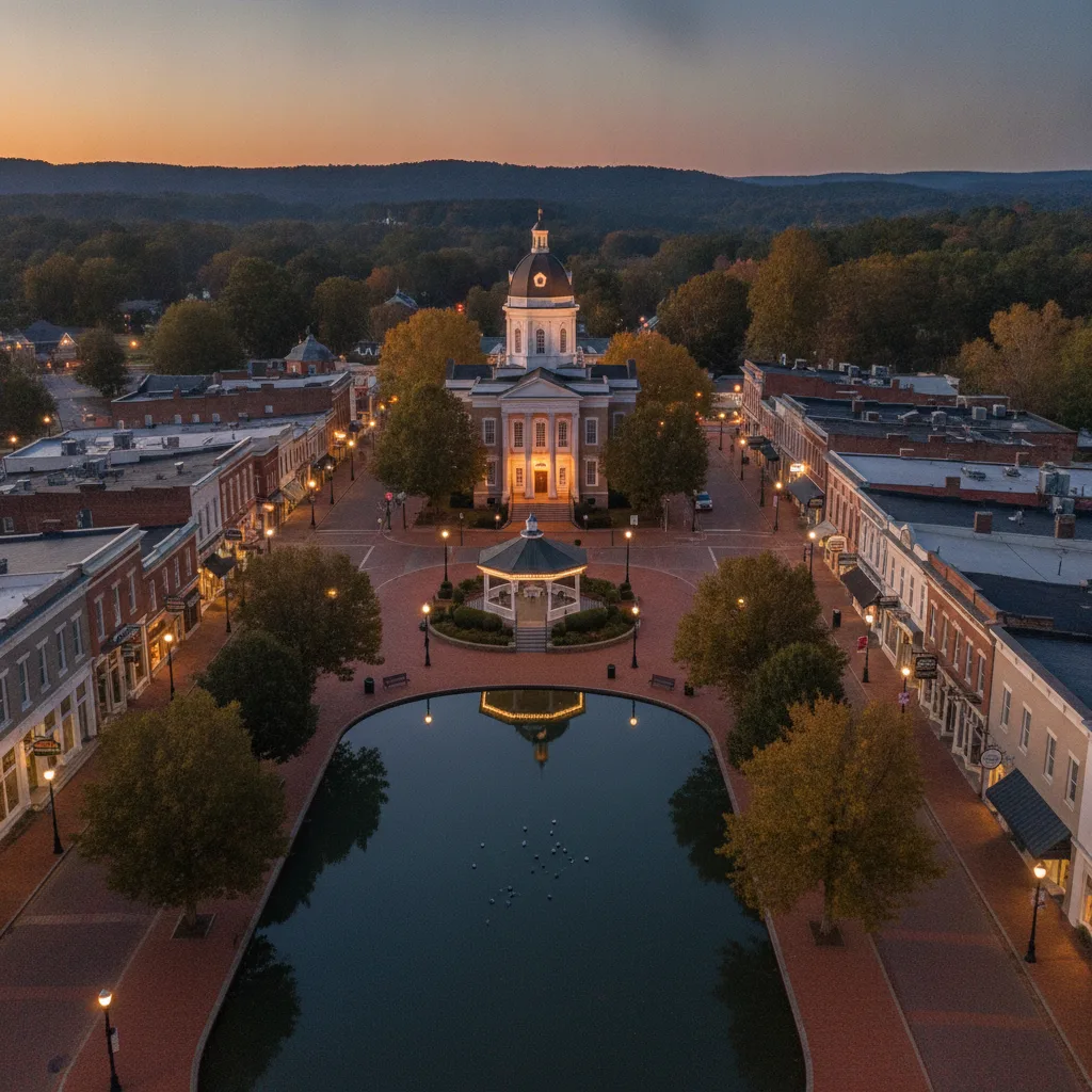 Dahlonega Square, Georgia