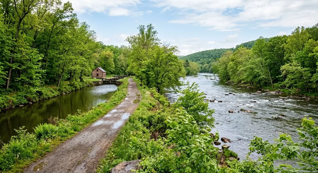 Delaware and Raritan Canal State Park Trail, New Jersey