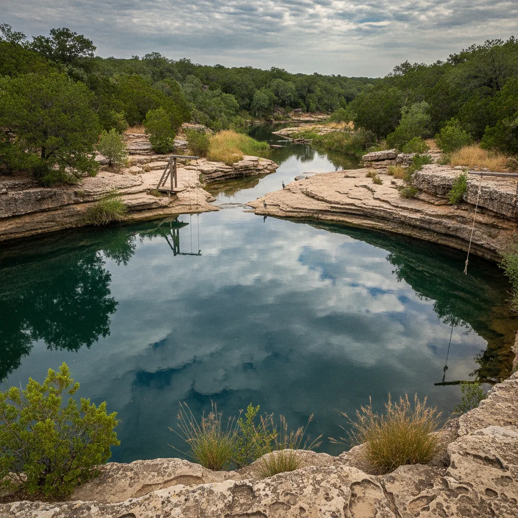 Dinosaur Valley State Park - Blue Hole, Texas