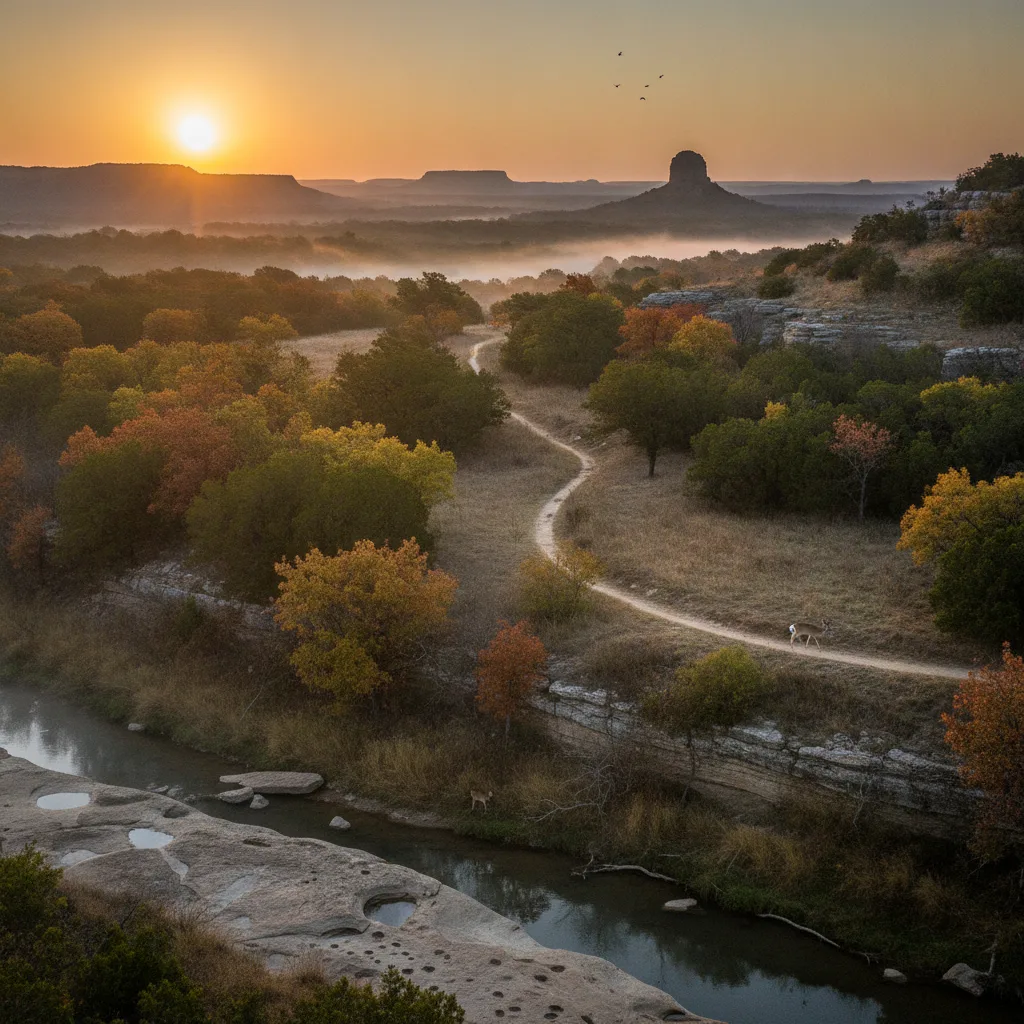 Dinosaur Valley State Park - Cedar Brake Outer Loop, Texas