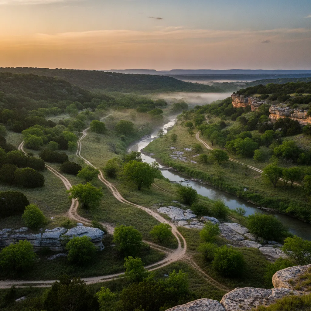 Dinosaur Valley State Park - Horseback Riding Trails, Texas