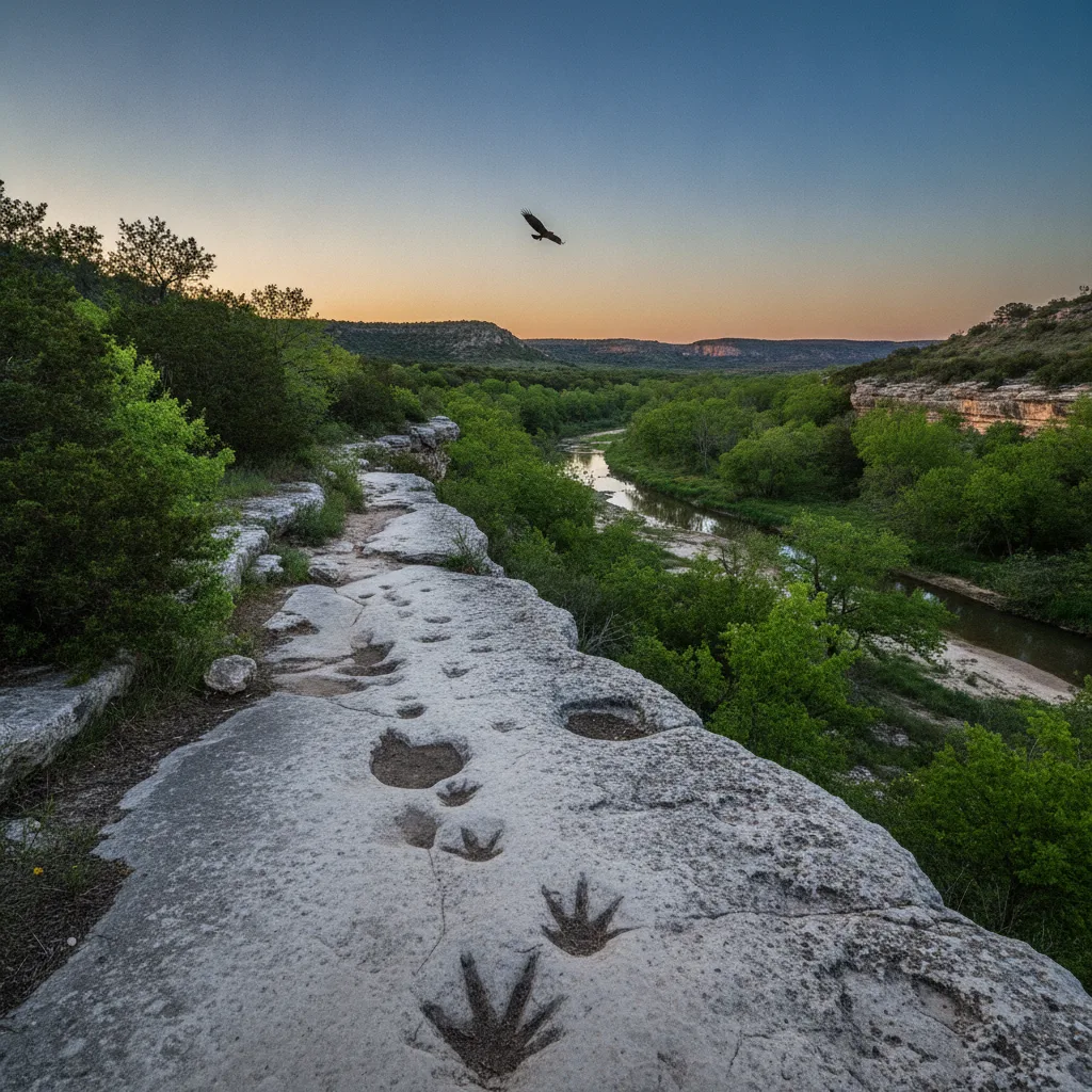 Dinosaur Valley State Park - Limestone Ledge Trail, Texas