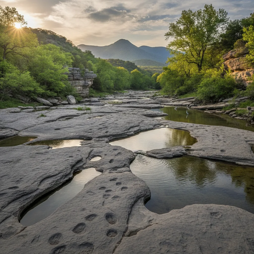 Dinosaur Valley State Park - Paluxy River, Texas