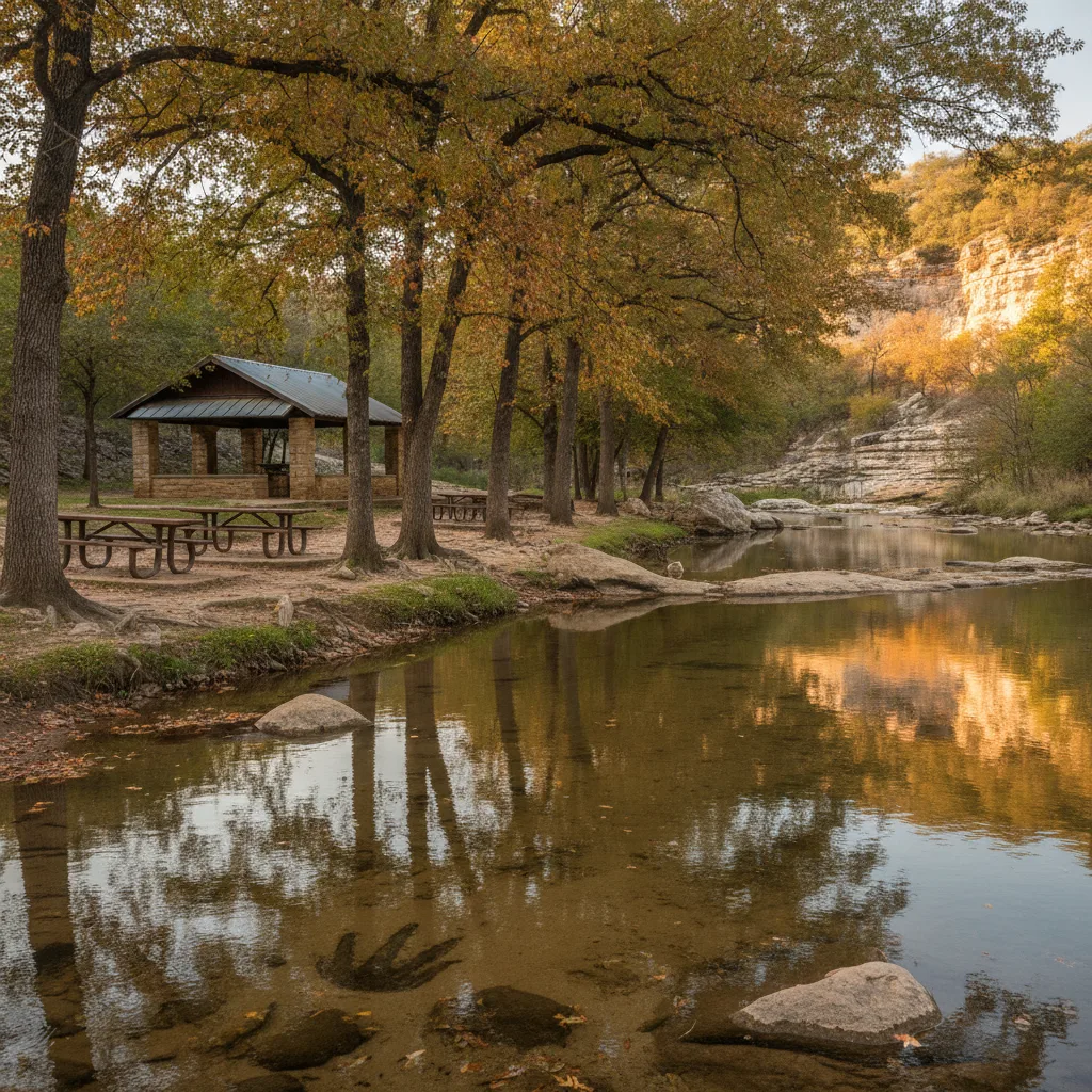 Dinosaur Valley State Park - Picnic Area, Texas