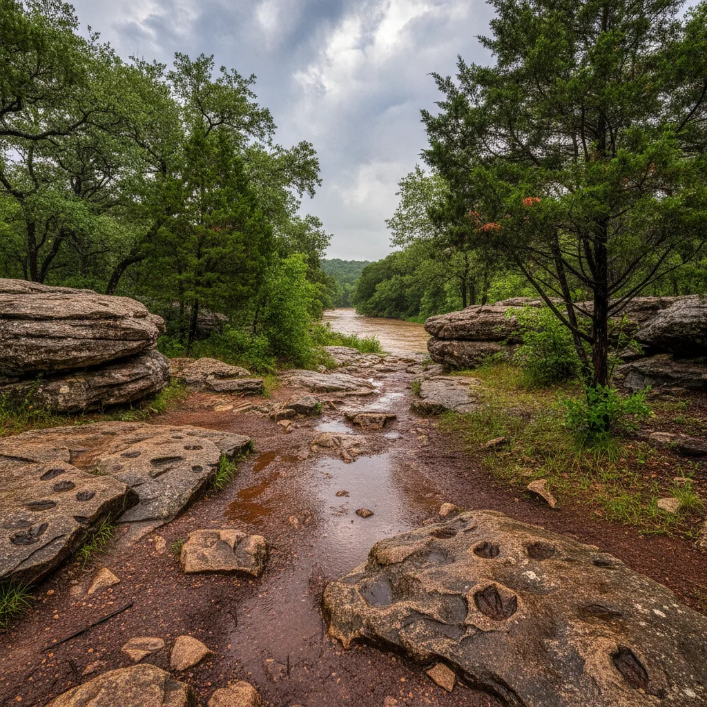 Dinosaur Valley State Park - Rocky Ridge Trail, Texas