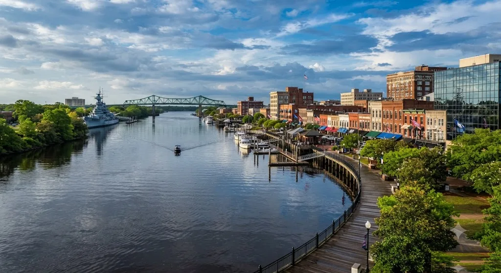 Downtown Wilmington Riverwalk, North Carolina