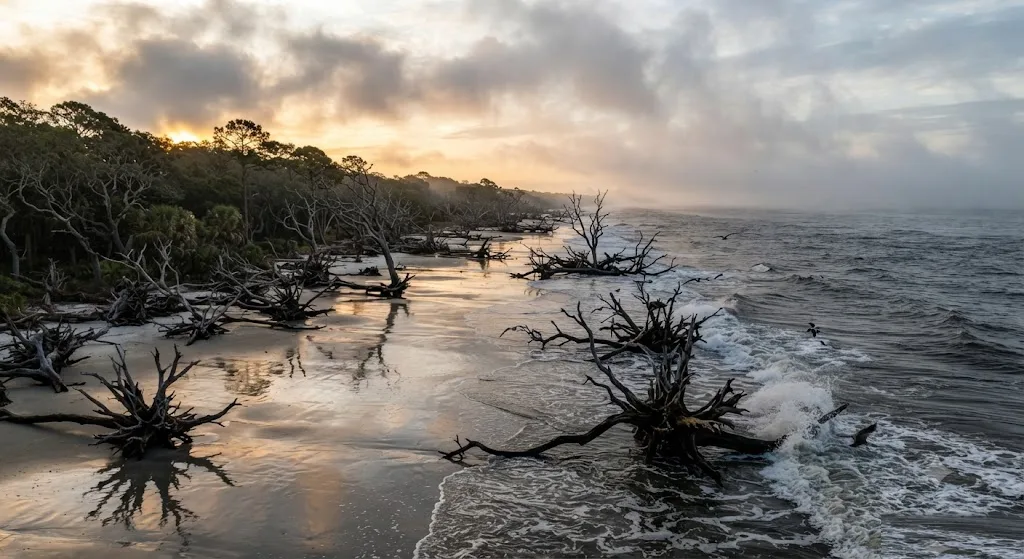 Driftwood Beach, Georgia