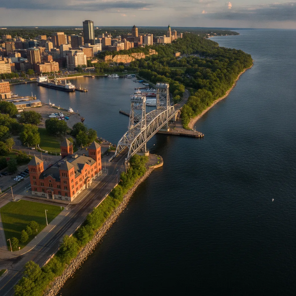 Duluth Aerial Lift Bridge, Minnesota