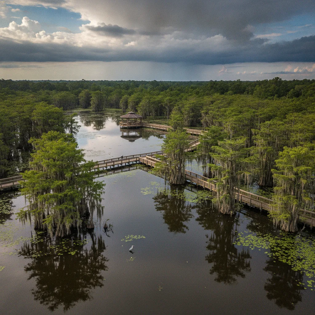 Eagle's Nest Paddle Trail at Black Bayou Lake National Wildlife Refuge, Louisiana