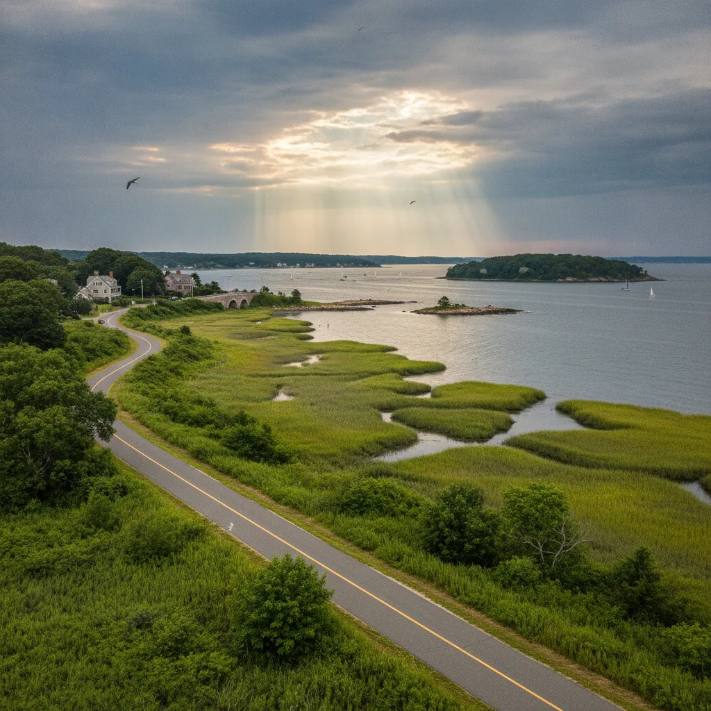 East Bay Bike Path, Rhode Island