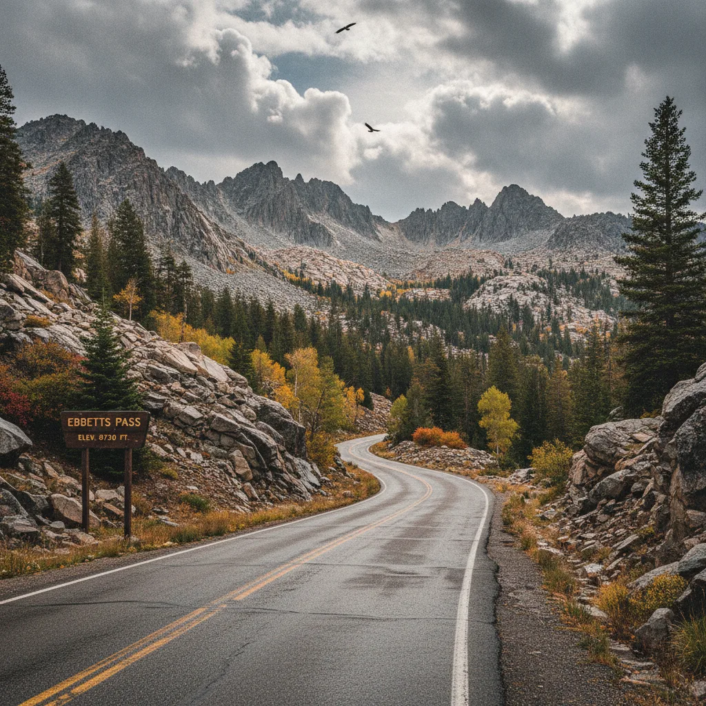 Ebbetts Pass National Scenic Byway, California