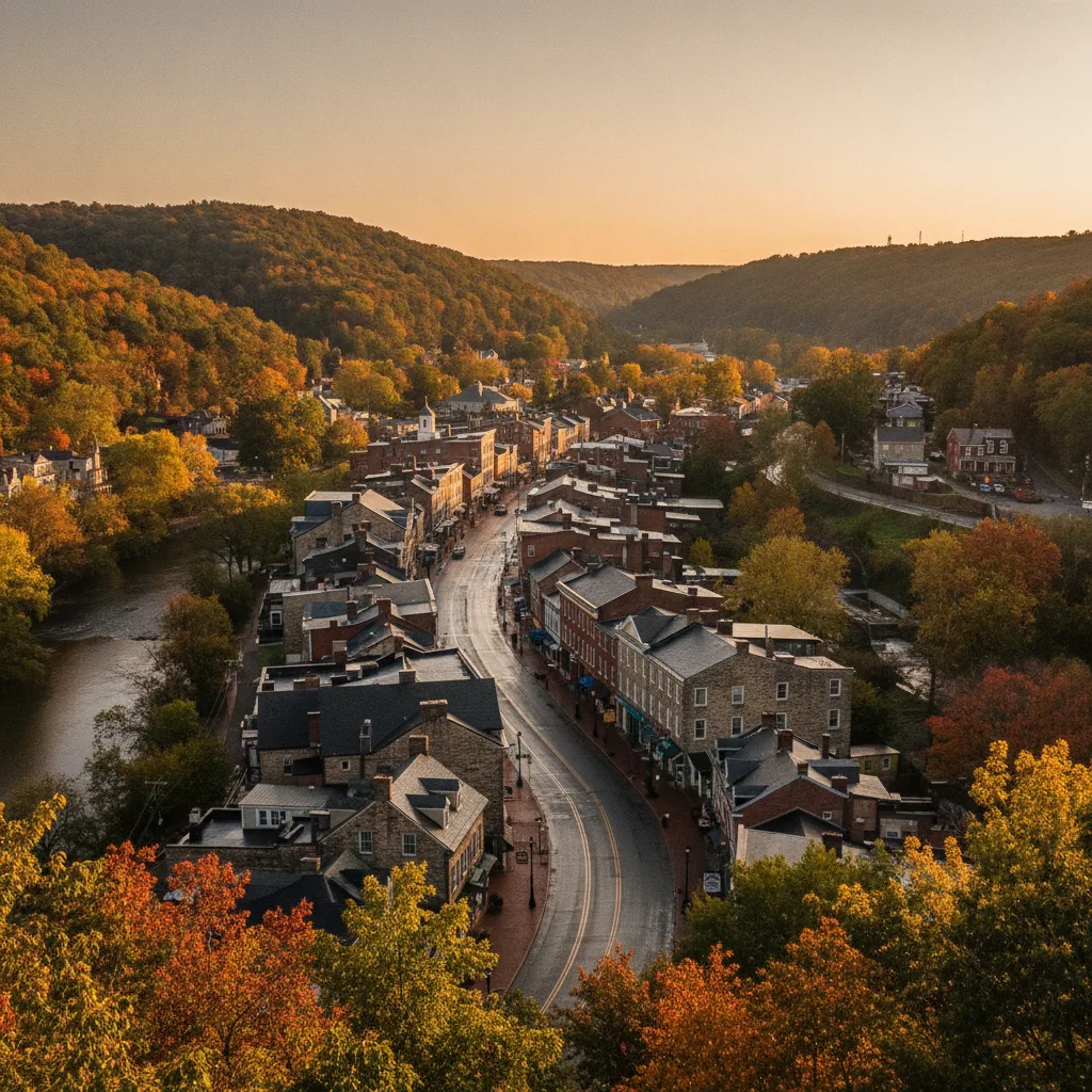 Ellicott City Historic Main Street, Maryland