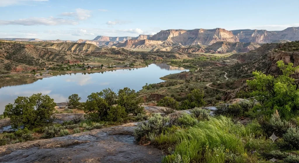Escalante Petrified Forest State Park, Utah