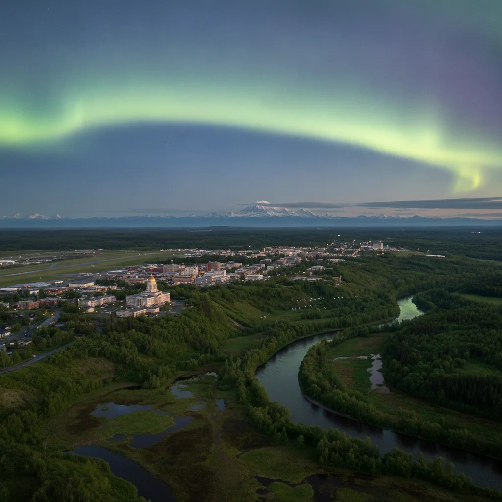 Fairbanks & Northern Lights, Alaska
