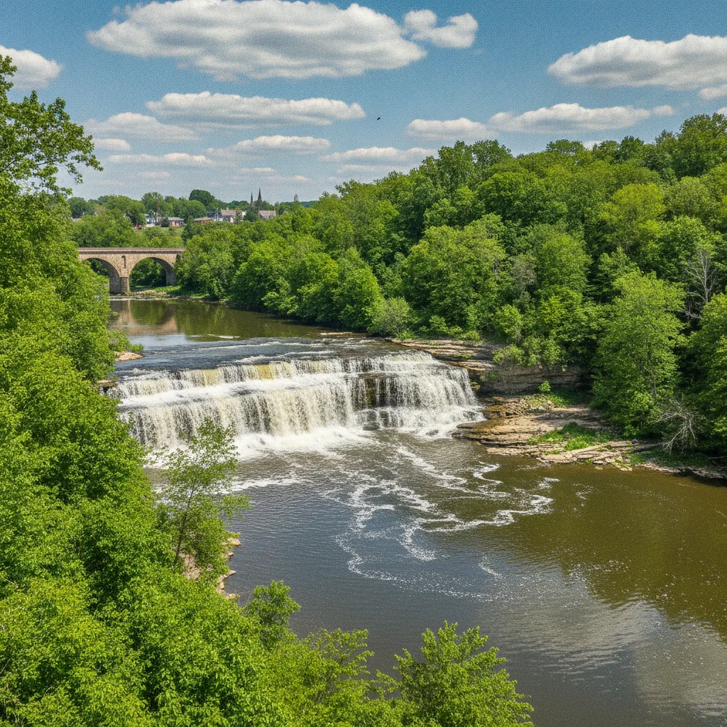 Falls of Connersville, Indiana